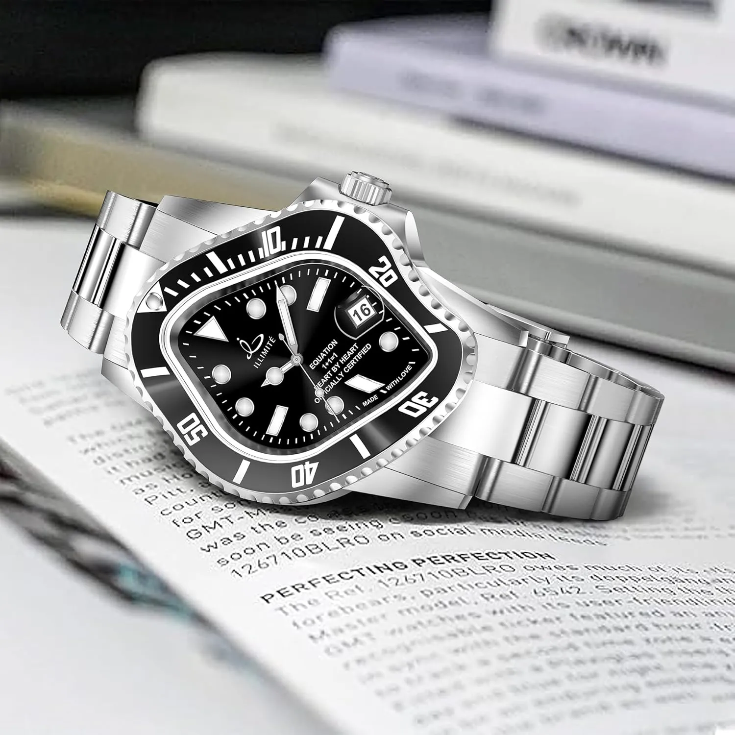 Wrist Watches Pea001 ILLIMITE Melting Automatic Watches for Men Japanese Miyota 8215 Self-Winding Mechanical naturalist luxurious trend inward gentility Movement Women Watch Waterproof Stainless Steel Art Surrealist 