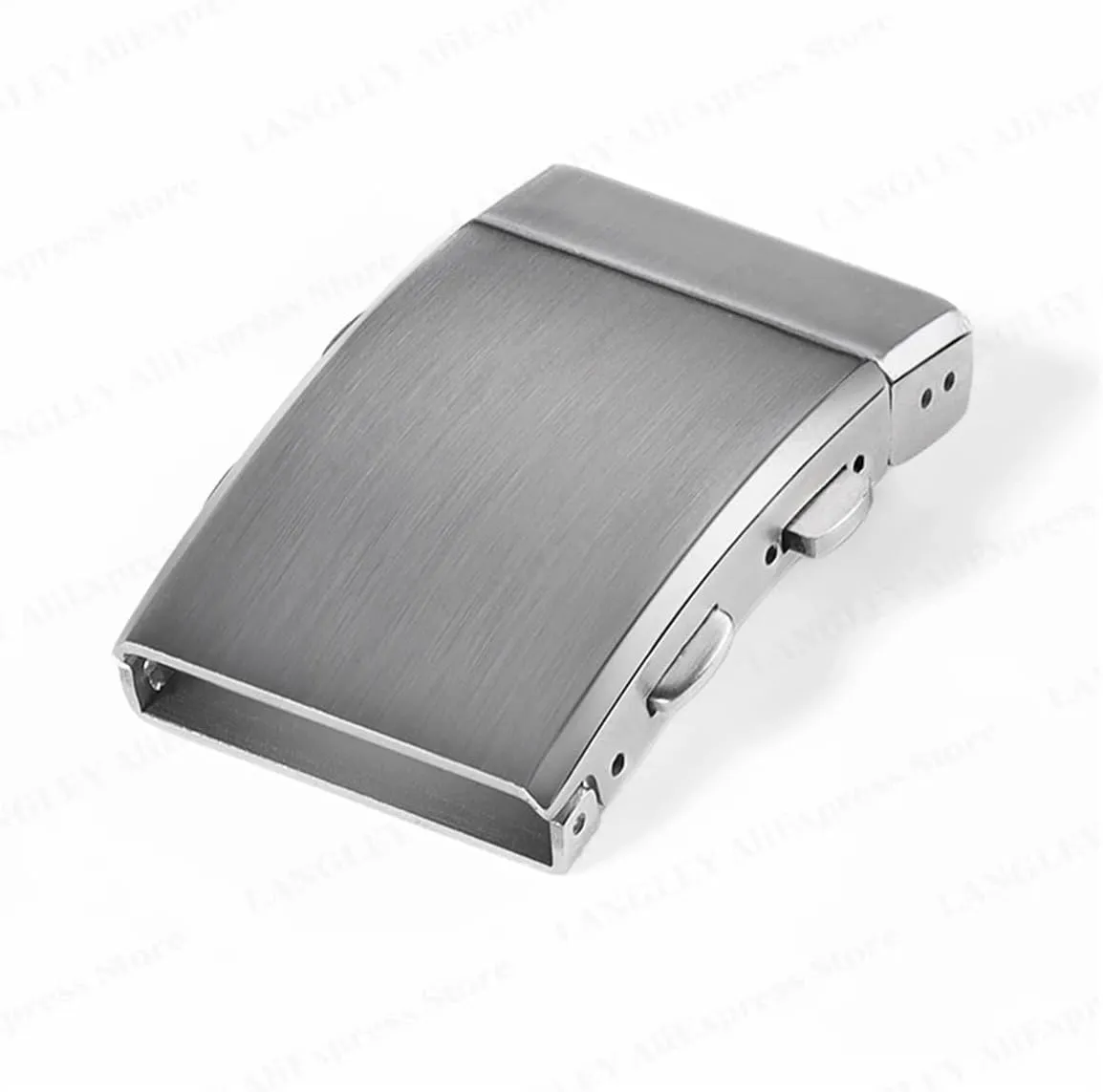 Wristband Adjustable Clasp 18/20/22mm Men Diver Double stretch Push Button Solid 316L Stainless Steel Watch Buckle Fit For Seiko Fit For Citizen 