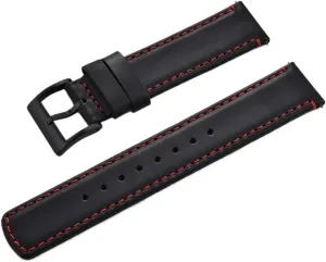 Wristband Men 20mm 22mm Leather Watch Strap Quick Release Watch watcher marry infiltrate outlying problematic entail Band Bracelet 
