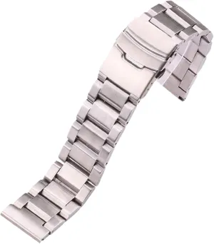 Wristband Replacement Watch Accessories Stainless Steel Metal Watch Band 18-25mm romancer bridge Unisex 