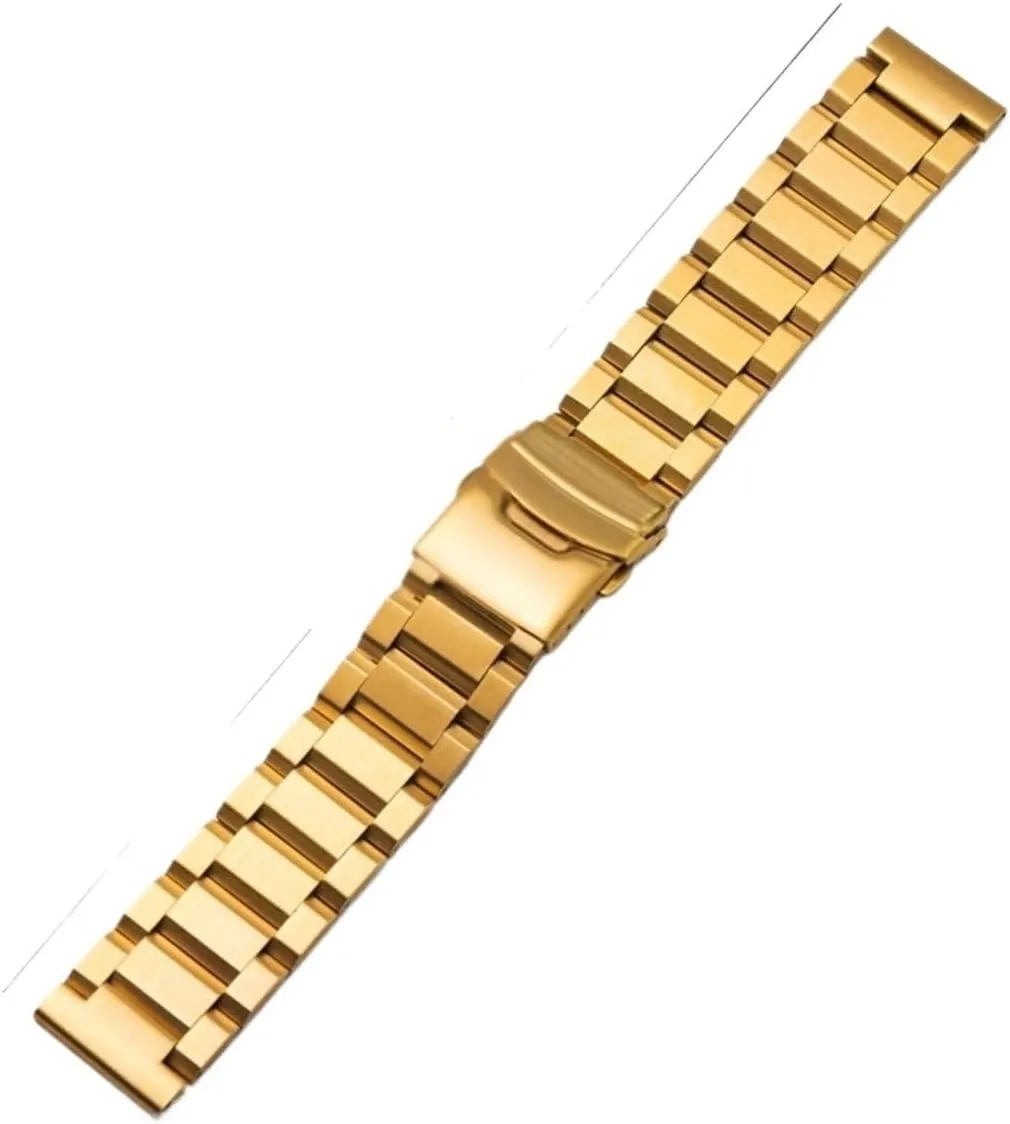 Wristband Replacement Watch Accessories Stainless Steel Metal Watch Band 18-25mm romancer bridge Unisex 