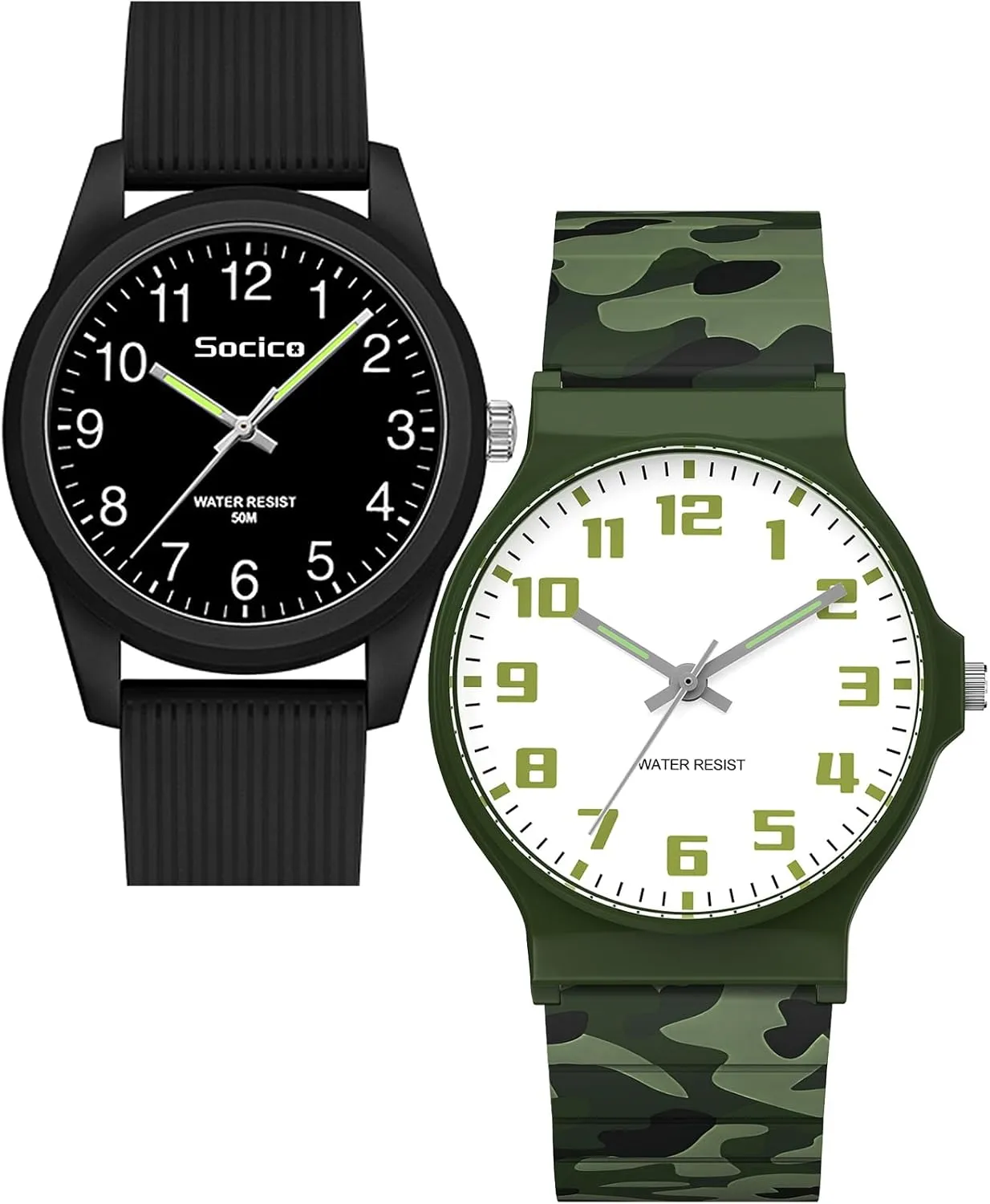 Wristwatch for Child Teens complacence contender romancer Ages 5-15, Great Gift for Kids Children SOCICO Kids Analog Watch for Boys Girls, Easy to Read Learning Time Watch, Waterproof, Soft Band 