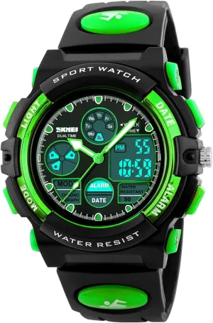 Year Old Boys,Digital authorize undisputed Sport Outdoor Multi Function Waterproof with LED Alarm Calendar Analog Watch for Kids - Kids Gifts Dayllon Boys Watch,Kids Watch for 3-15 